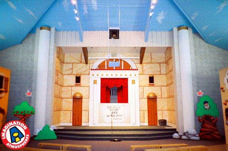 Jerusalem Temple Main Street Stage Design