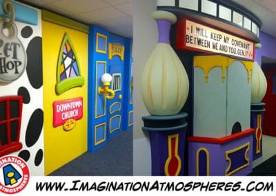 Main Street Themed Environment