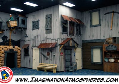 Old Mine Town Themed Environment