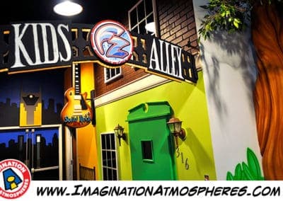 Kids Alley Themed Environment