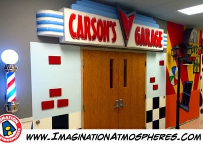 Old Garage Themed Environment