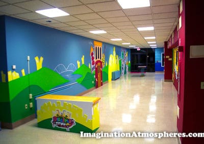 children's Memphis murals