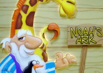 Noahs Ark Character Sign
