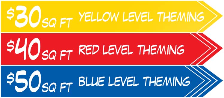 Our 3 Levels Of Pricing Keeps Your Theming Budget Under Control