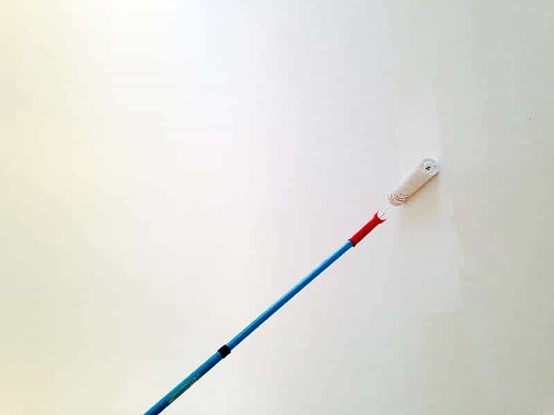 Painting wall base coat
