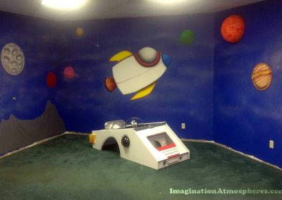 Space Themed Play Environment